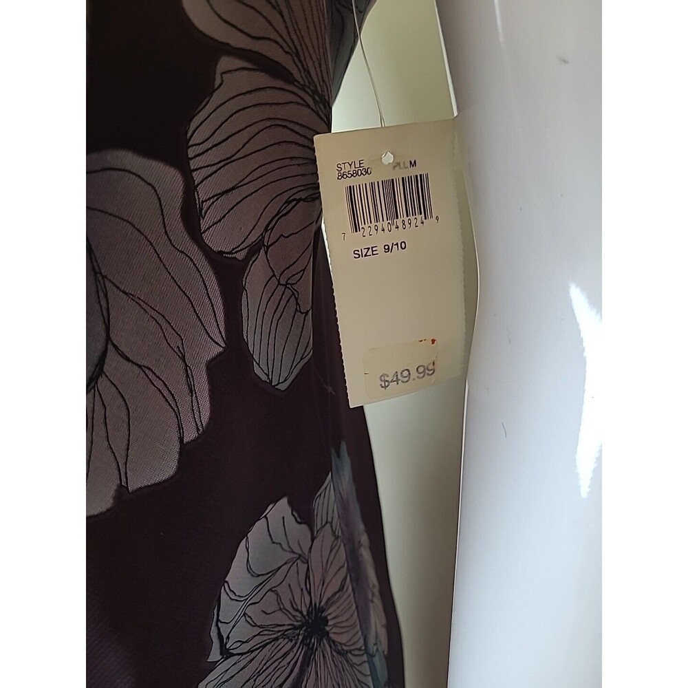 Alyn Paige Spaghetti Strap Floral Dress Size 9/10 Tags Attached - Picture 4 of 6